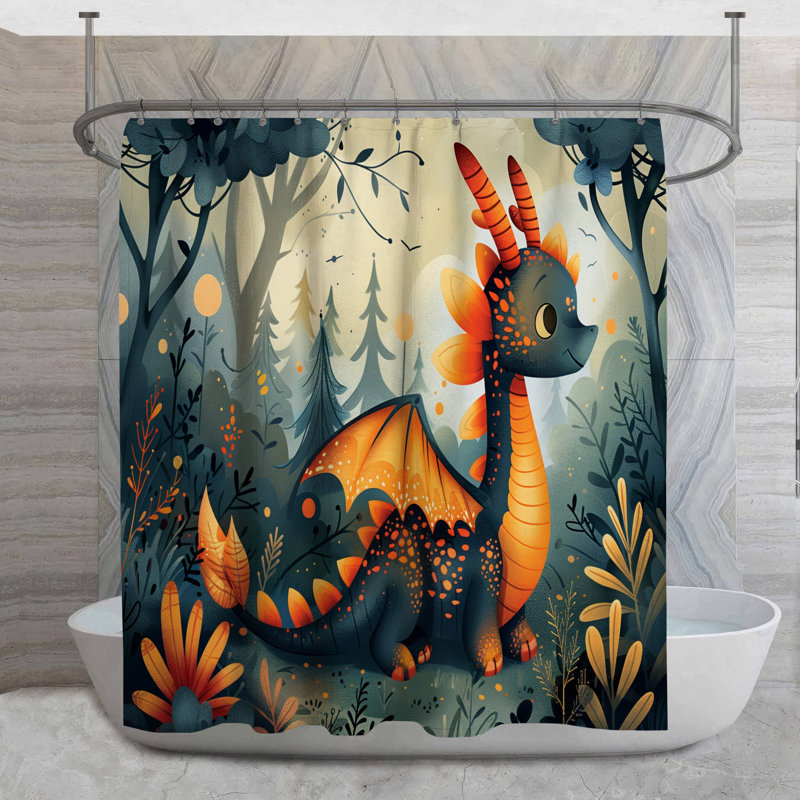 Rideau de douche Qaiss, H 93 po x l 70 po