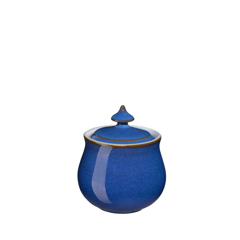 Imperial Blue 7 oz. Covered Sugar Dish