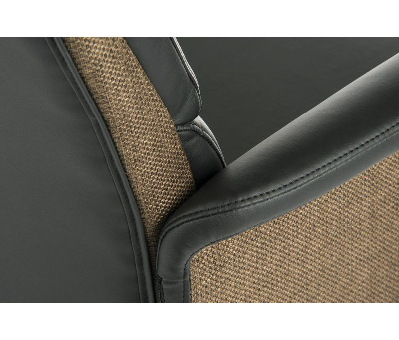 Harris Reception Chair, Black