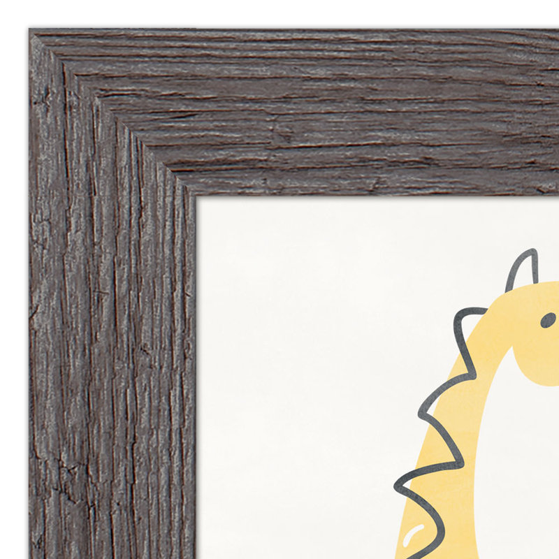 "It's Dino Mite", art encadré, H 14 po x l 11 po x P 0,75 po, Cadre gris
