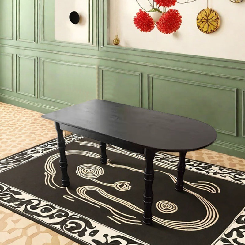 Table de salle à manger Vintage, H 29,53 po x L 70,87 po x l 31,5 po