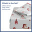 Ensemble de draps pour enfants, literie en microfibre douce, confortable et respirante, draps faciles d'entretien-106537202-106537201
