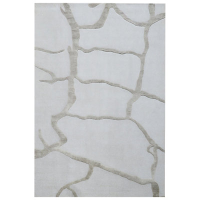Linen Abstract Indoor Rug