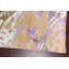 Tapis unique brun / mauve / beige noué à la main 5 pi 1 po x 8 pi 3 po New Age