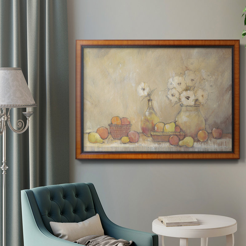 «Minimalist Still Life Study I», toile encadrée de qualité supérieure - prête à être accrochée, H 20 po x l 16 po