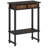 Turn-N-Tube Tall-Wide Hallway Console Table With Bin