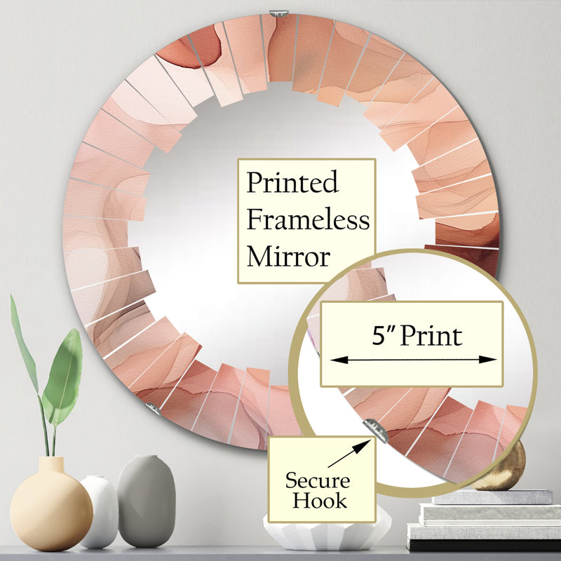 Miroir mural Culson, 24 po x 24 po