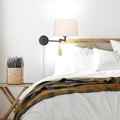 Arguelles Steel Swing Arm Sconce