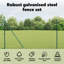 Hexagon Fence Green Steel-1657219730