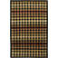 Aadi Polka Dots Hand-Knotted Wool Tan/Black/Wine Area Rug-947320825