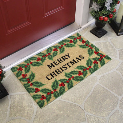 Tapis de porte Merry Christmas