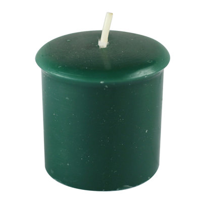 Bougie votive parfumée vert forêt fraîche