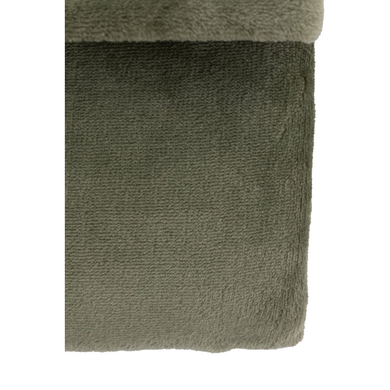 Agide Throw Blanket, Olive