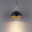1 - Light Matte Black Dome Pendant