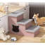 Escalier pour chien avec fenêtre