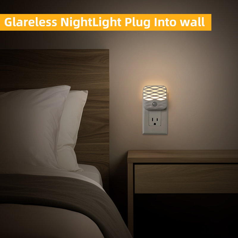 Dusk-to-dawn Sensor Plug-in Night Light 3-Pack