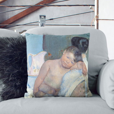 Mother And Child Vol.7 Square Throw Cushion