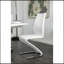 Chaise de salle à manger en forme de Z 2 pièces-841125214