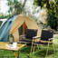 Ensemble de 2 chaises de camping pliantes