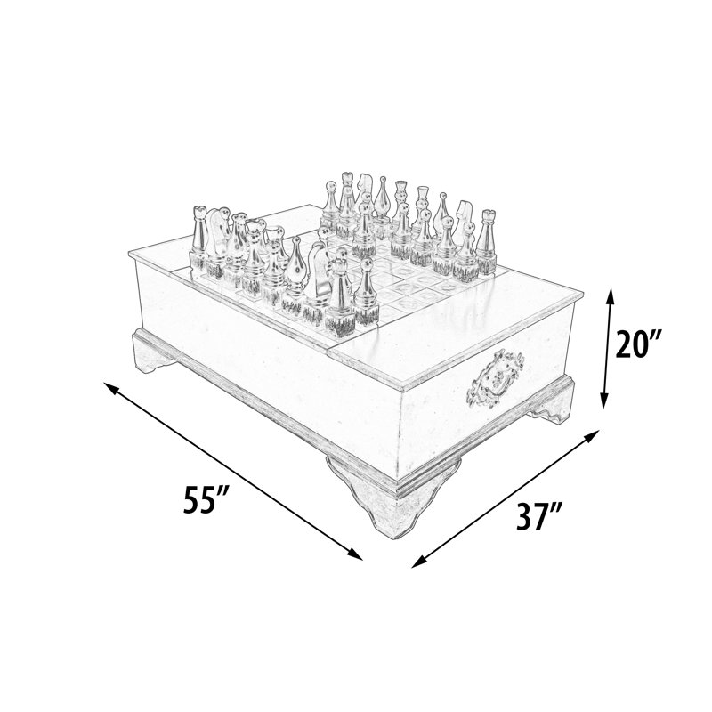 Table basse Chess
