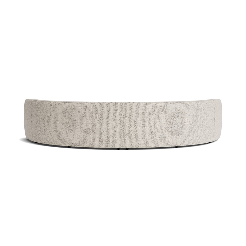 Giselle Sectional, Marshmallow - Toast