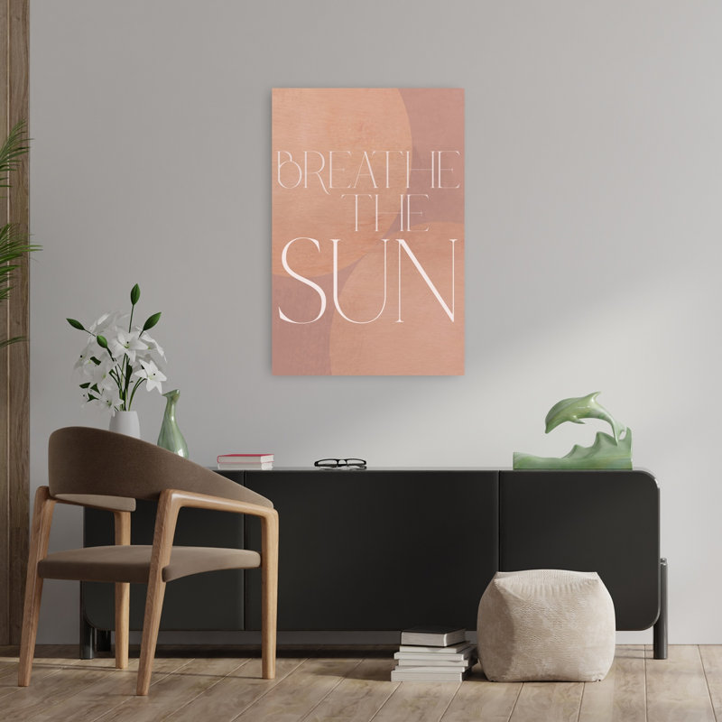 Goldenmantrasno34 Abstract Elegant Minimalist Landscape Nature Wall Art Print by Treechild - Print, 91.44cm H x 60.96cm W