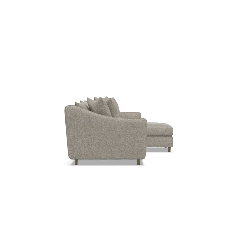 Joli 2 Pc Fabric Sectional, 1697-012