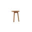 Idylberry 33cm Wide Round Solid Colour Footstool Ottoman