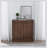 Mid Century 2 Sliding Door Sideboard Storage Cabinet
