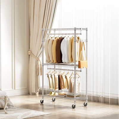 75cm Rolling Clothing Rack