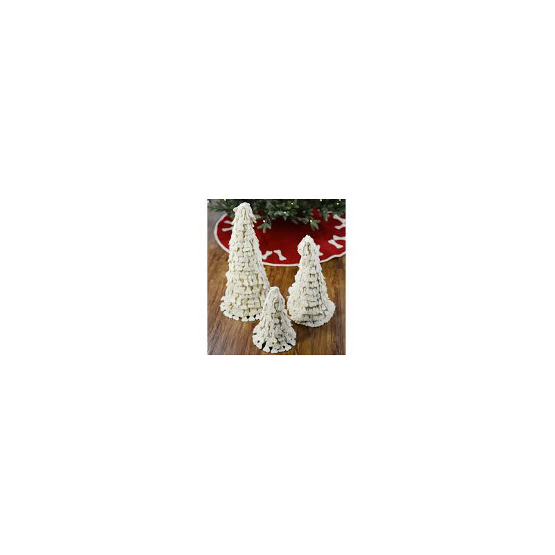 Three Piece Dogbone Christmas Tree Set