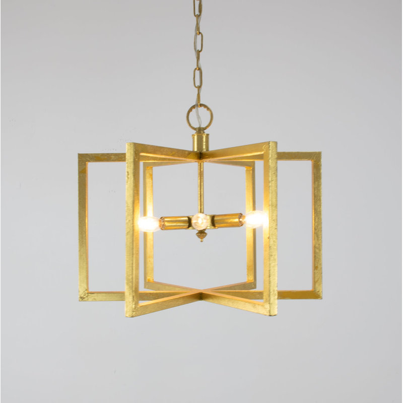 Aron 6 - Light Chandelier, Gold