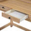 Ensemble de table de salle à manger 4 pièces, table de cuisine rétro et chaises avec 3 tiroirs de rangement-927106718