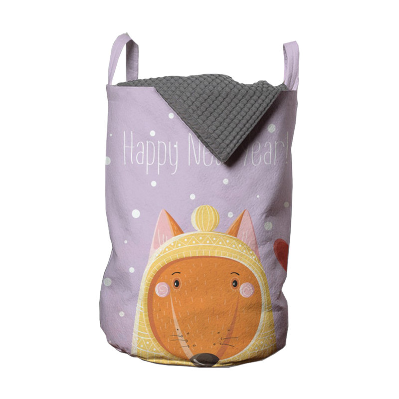 Fabric Laundry Bag with Handles