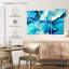 Avery bleu flou abstrait-107938497