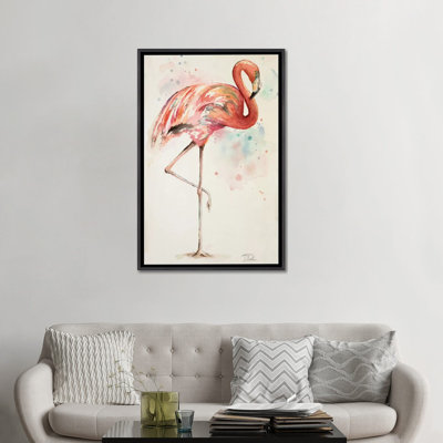 " Flamingo II " by Patricia Pinto