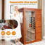 Mini sauna infrarouge pour 1 personne Okoume