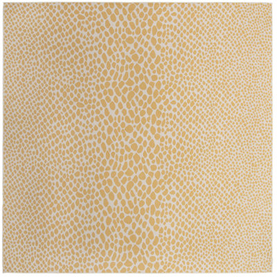 Animal Inspirations Destiny Area Rug Gold Colour