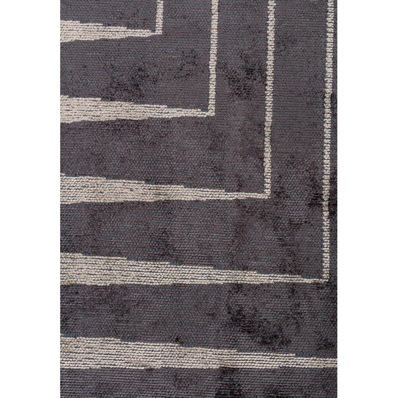 Rapture Geometric Shapes Area Rug, Square 9'