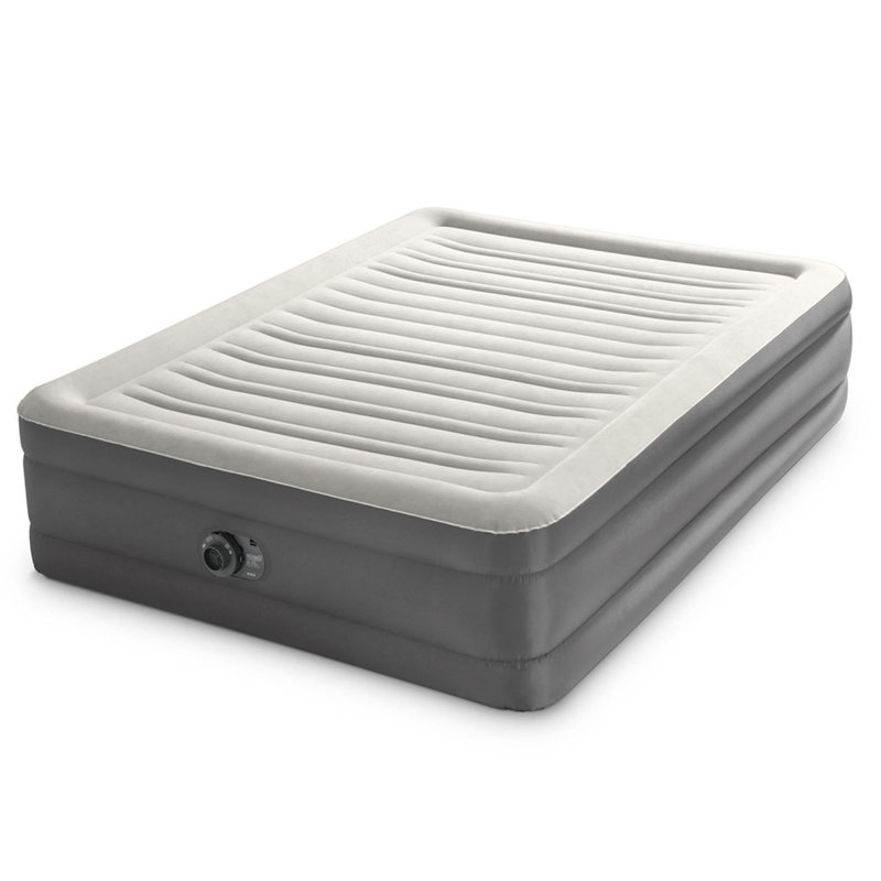Matelas gonflable 18 po avec support lombaire et pompe intégrée Truaire