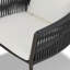 Porto Outdoor Dining Armchair with Sunbrella Cushions