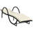 Sun Lounger PE Rattan, Powder-Coated Steel-1992036805-1992036827-1992036826