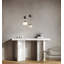 Luminaire suspendu à dôme simple à 1 lumière Kraus-1908409001