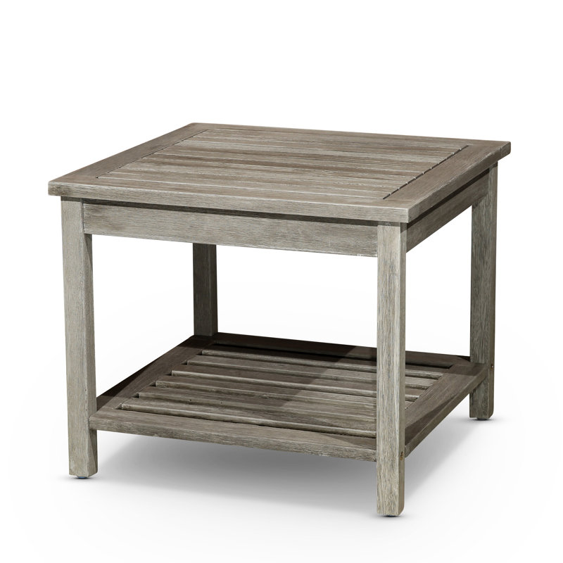 Table d'appoint en bois Eucalyptus