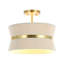 Abbington Rope Semi Flush Mount