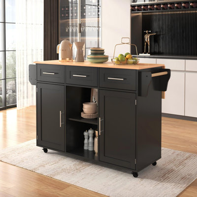Wood Kitchen Island