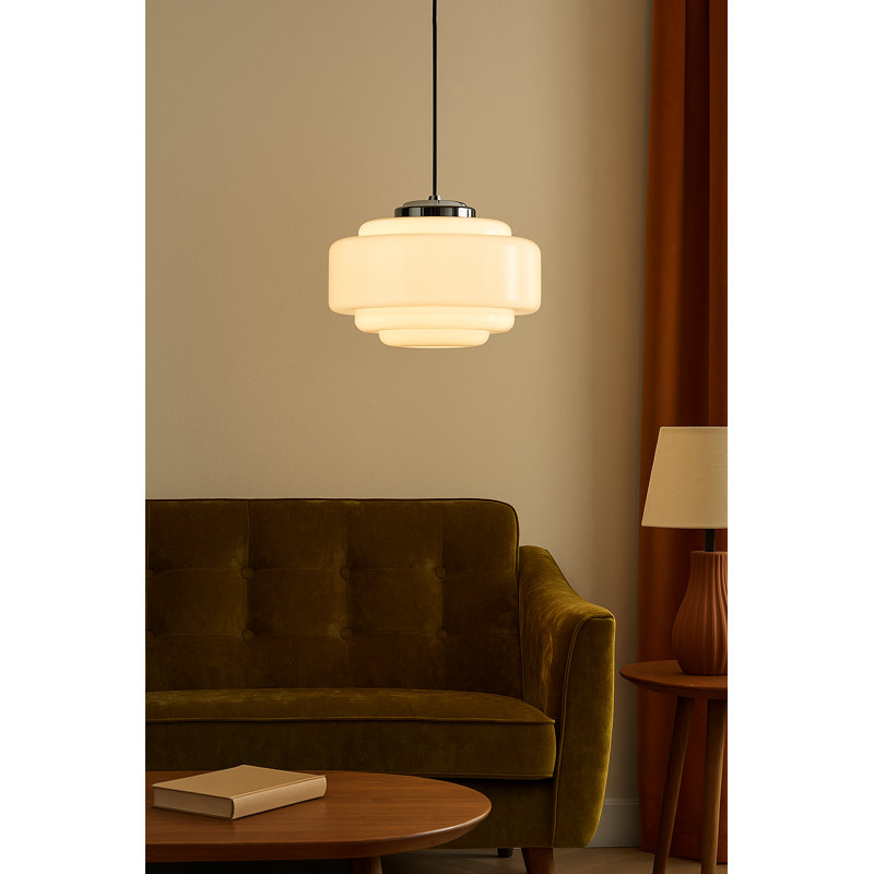 1 - Light Chrome Unique/Statement Pendant