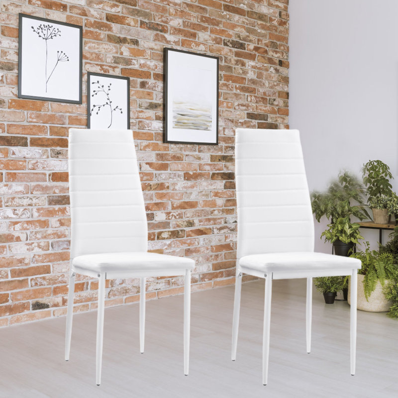 Chaise d'appoint blanche