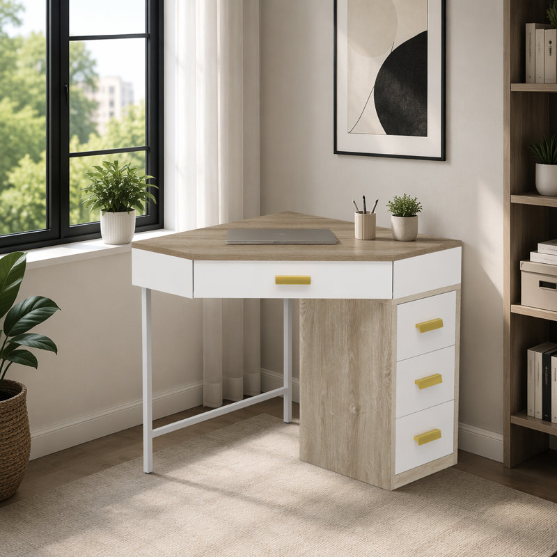 Bureau en coin