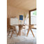 Lotus Round Solid Oak Dining Table
